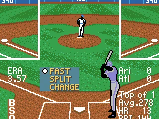 Setting the type of pitch