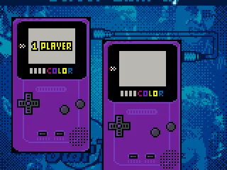 Selecting players, should either of you be lucky enough to own such a garish purple device.