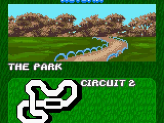 Track information (Autumn, circuit#2 in the Park)