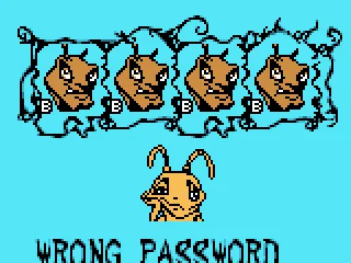 I entered the wrong password.