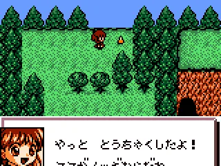 Arriving at the town