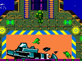 Leaving the hangar level to the next stage