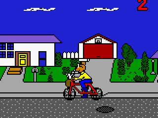 Delivering door-to-door newspapers