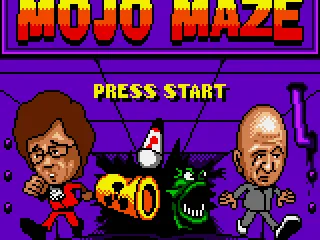 Mojo Maze Title Screen