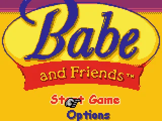 Title screen / Main menu.