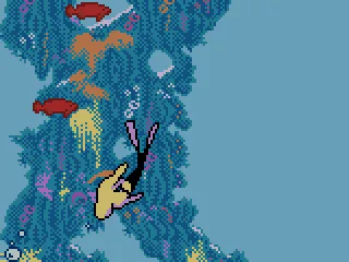 By following the bubbles you can go to a different area