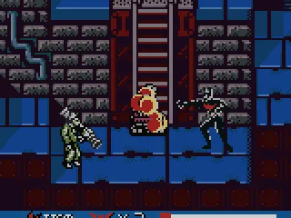 Destroying a robot guard