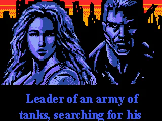 Introduction frame  a close-up of Madison (left) and Griffin (right).