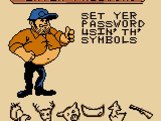 For example, the password screen.