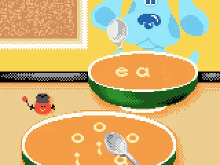 Spell out the word by picking up the letters from the soup.