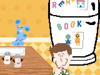 Talking to Mr. Salt and Mrs. Pepper.