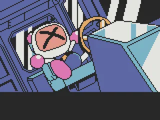 And then B-Man's ship crashed into another planet.