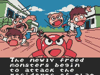 The monsters went berzerk.