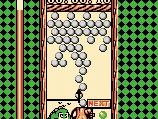 The bubbles reached the bottom.