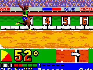 Long jump discipline