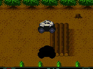 These logs allow you too jump high in the air