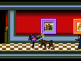 There are guard dogs as well as humans.