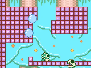 If you spend too much time in a round, this monster appears