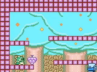 When you burst bubbles that contain enemies, they will leave fruit behind