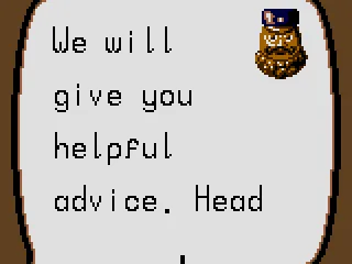 Talk with this guy to have some idea of its next destination.