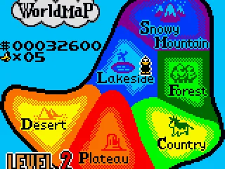 Overworld map