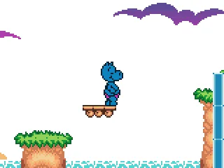 On a moving platform