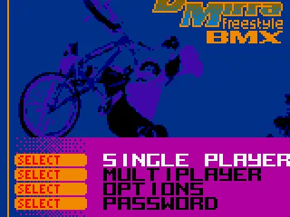 Menu Screen