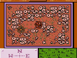 Tracking deer in the Arkansas forest