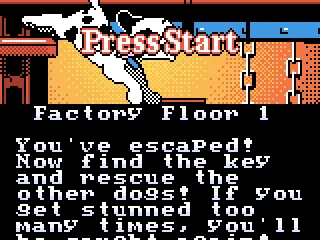 Level name and story.