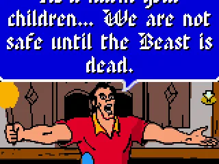 Gaston engaging in his usual fear-mongering.