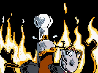 The result of not being fast enough.