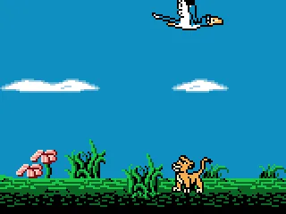 We found Zazu. He won't come down if you're not at one of the edges of the screen.