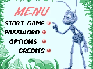 Main menu