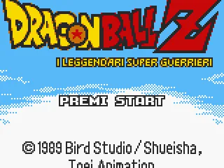 Italian title screen.