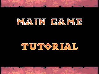 Play the game with or without hints. Main Game has no hints.