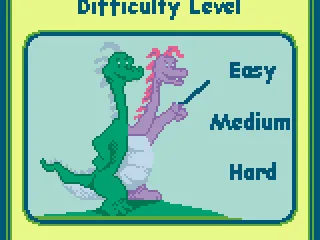 The difficulty setting.