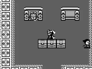 Dragon Warrior I throne room on GB