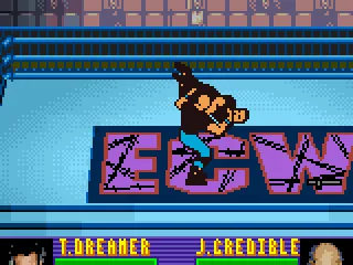 Justin sends Tommy Dreamer to hell.