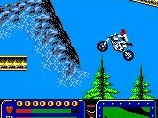 Full speed to not hit the platform.