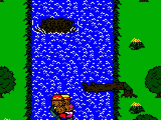 Avoiding the obstacles.