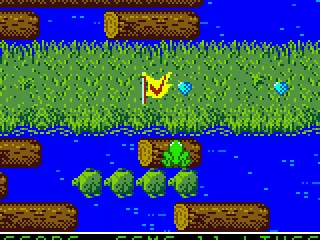 The flag signifies a restart point