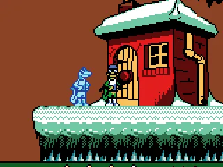 One goal is to carve Gex statues out of blocks of ice.