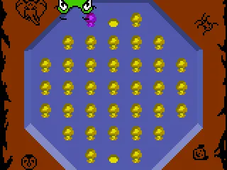 Peg Race features two blank spots to start.