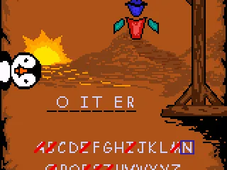 Word games are on offer with Hangman.