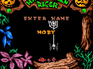 Enter your name for the scoreboard