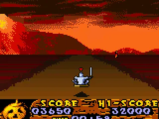 When you finish a race your character does a little winning animation