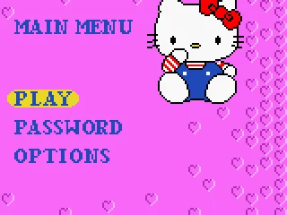 Main Menu