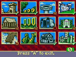 Buildings left to construct in my town