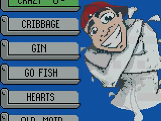 Selecting a card game