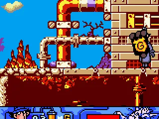 Let Gadget idle and he'll show you he is a G man.